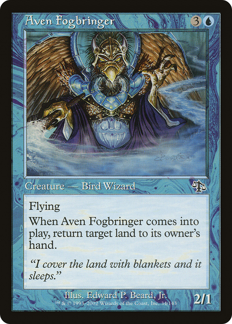 Image of Aven Fogbringer (JUD-034) - Judgment Foil
