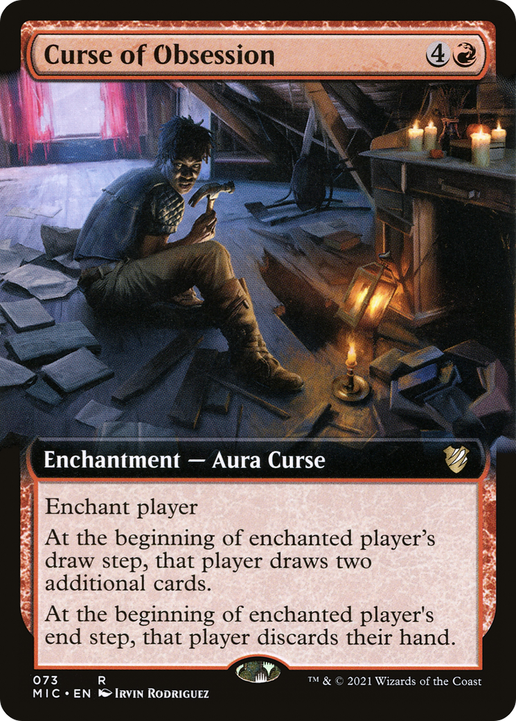 Image of Curse of Obsession (Extended Art) (MIC-073) - Midnight Hunt Commander: (Extended Art)