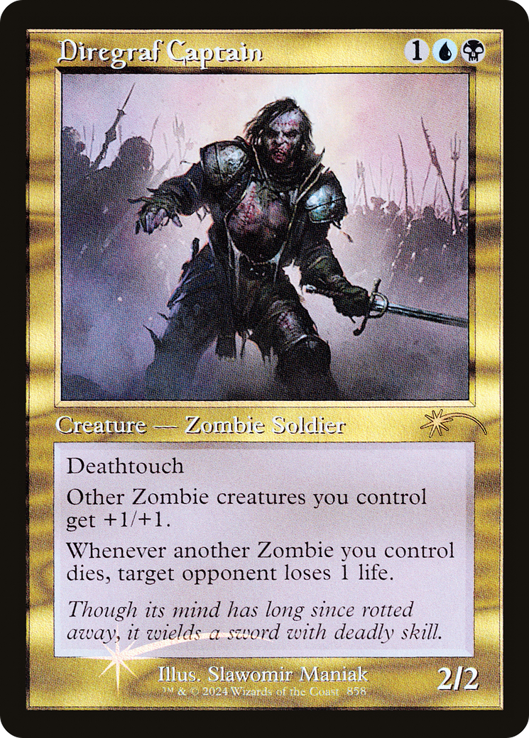 Image of Diregraf Captain (SLD-858) - Secret Lair Drop Foil