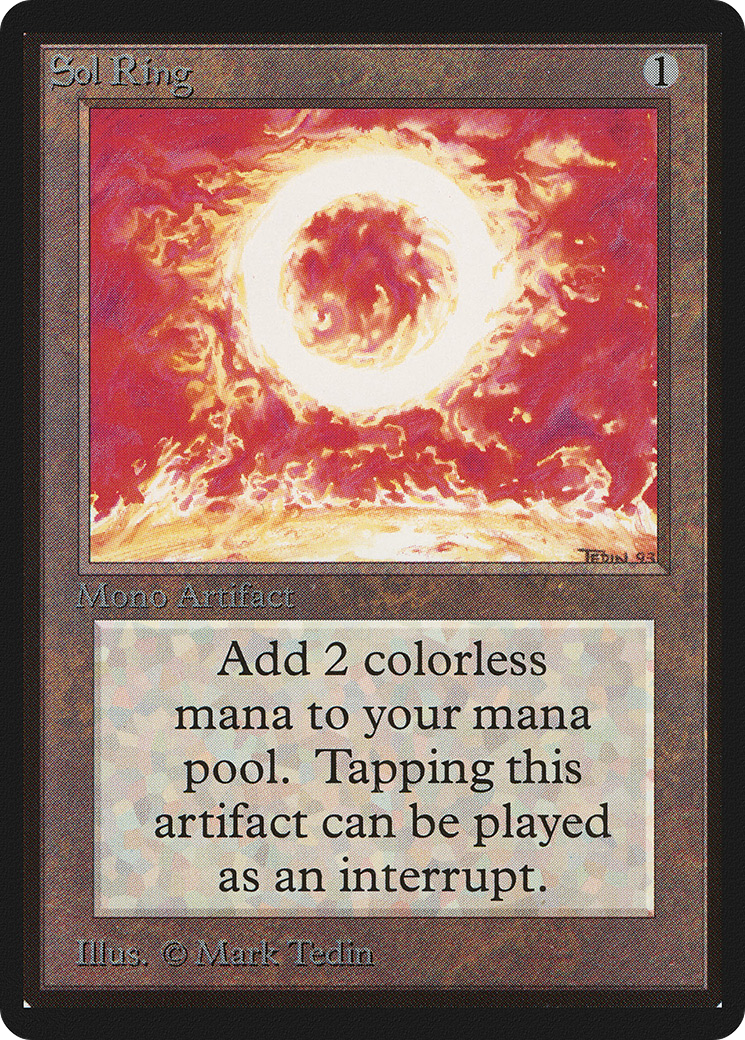 Image of Sol Ring (LEB-) - Limited Edition Beta