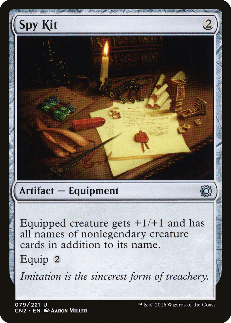 Image of Spy Kit (CN2-079) - Conspiracy: Take the Crown Foil