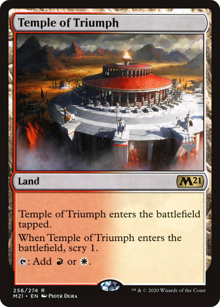 Image of Temple of Triumph (PPM21-256) - Core Set 2021 Promos