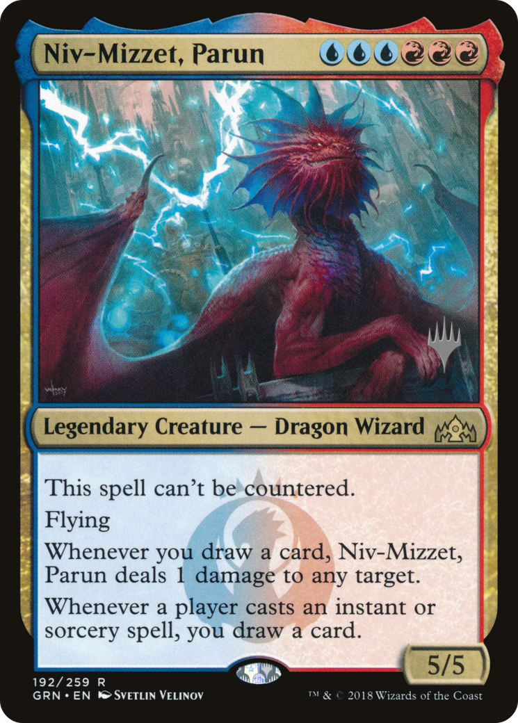 Image of Niv-Mizzet, Parun (PPM20-192P) - Guilds of Ravnica Promos Foil