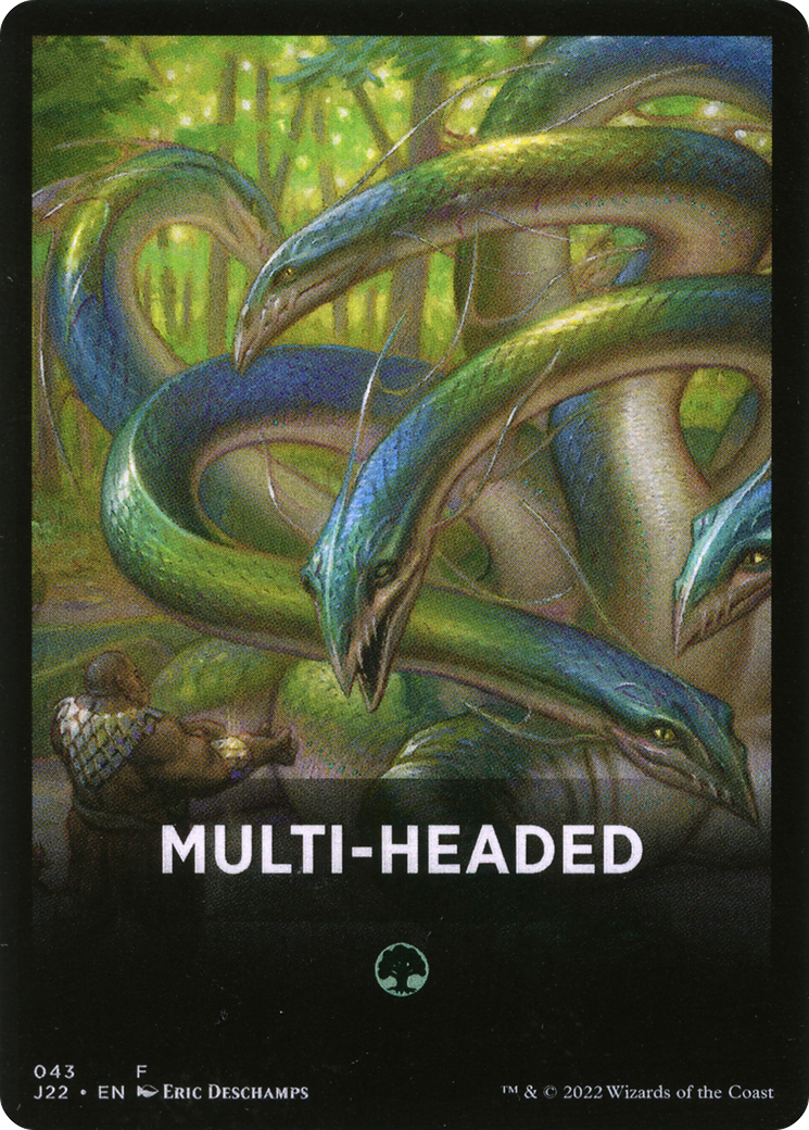 Image of Multi-Headed (FJ22-043) - Jumpstart 2022 Front Cards