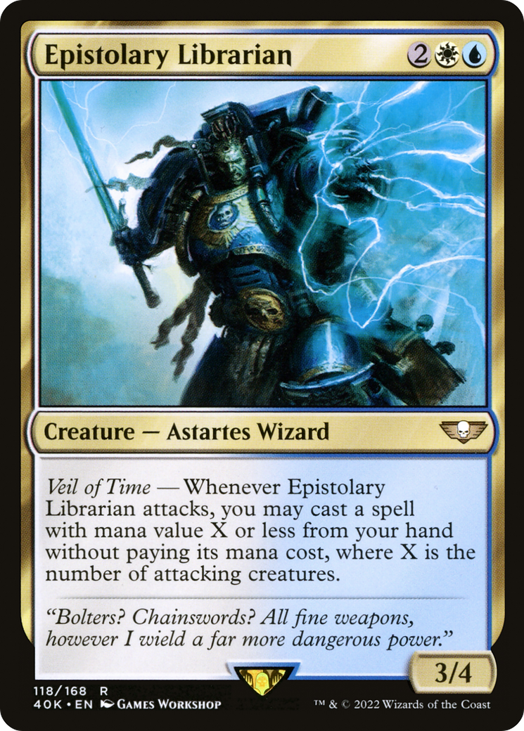 Image of Epistolary Librarian (40K-118) - Warhammer 40,000 Commander