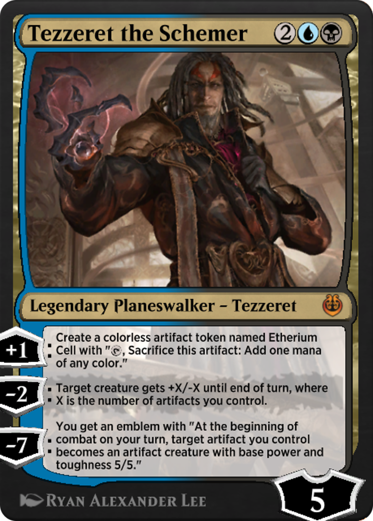 Image of Tezzeret the Schemer (KLR-209) - Kaladesh Remastered