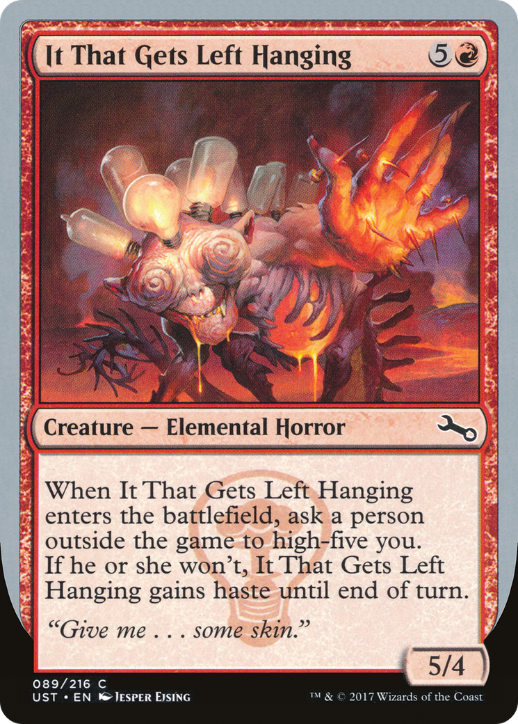 Image of It That Gets Left Hanging (UST-089) - Unstable Foil