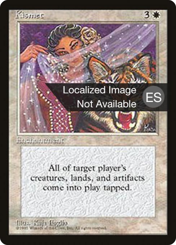 Image of Kismet (4BB-) - Fourth Edition Foreign Black Border