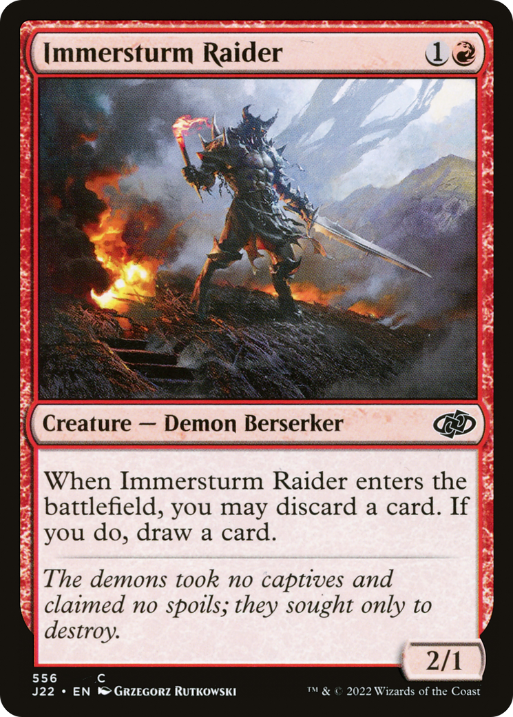 Image of Immersturm Raider (J22-556) - Jumpstart 2022