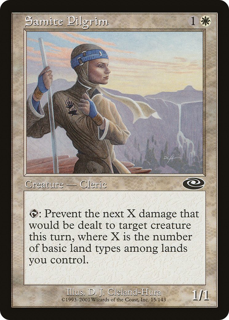 Image of Samite Pilgrim (PLS-015) - Planeshift Foil