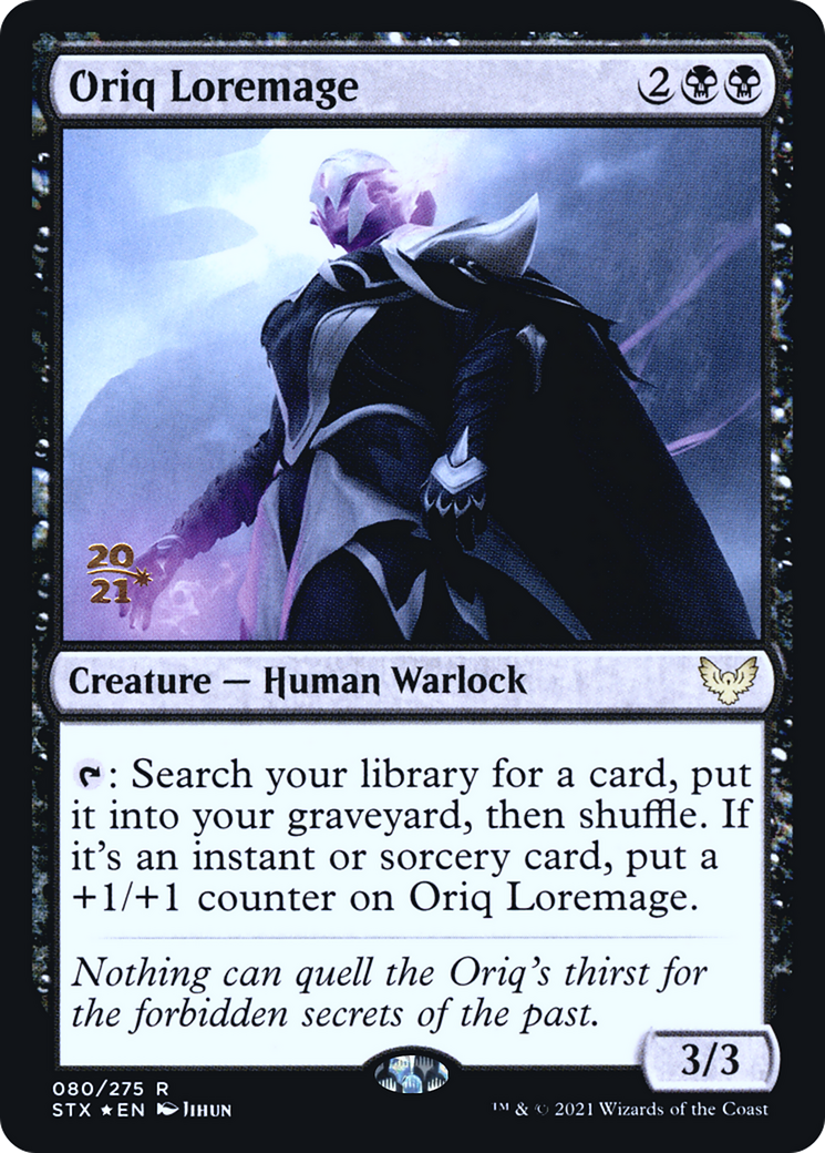 Image of Oriq Loremage (PRE-080) - Strixhaven: School of Mages Promos Foil