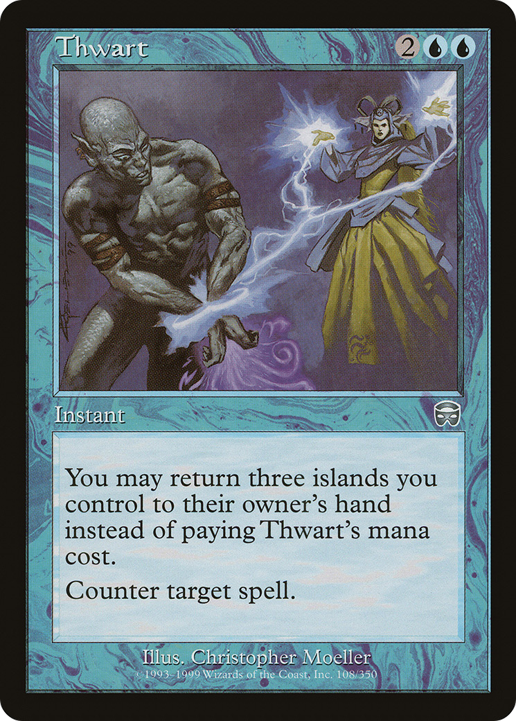 Image of Thwart (MMQ-108) - Mercadian Masques