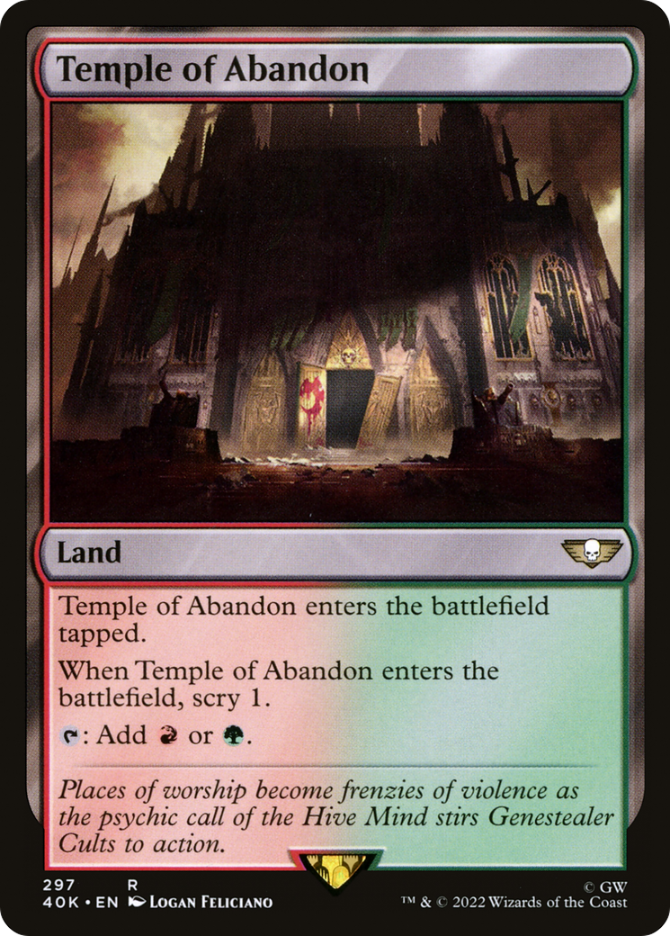 Image of Temple of Abandon (40K-297) - Warhammer 40,000 Commander