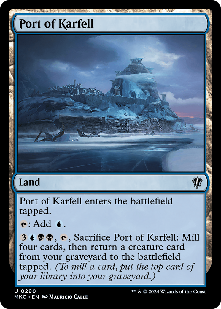 Image of Port of Karfell (MKC-280) - Murders at Karlov Manor Commander