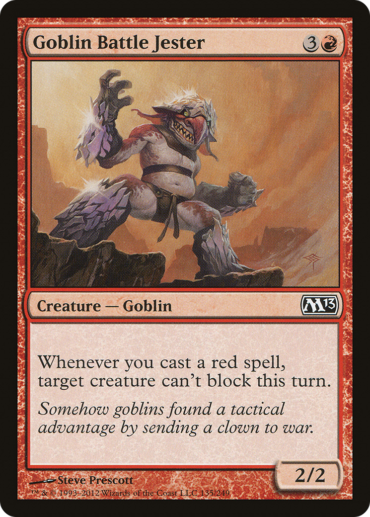 Image of Goblin Battle Jester (M13-135) - Magic 2013