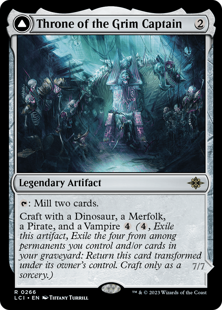 Image of Throne of the Grim Captain (LCI-266) - The Lost Caverns of Ixalan Foil
