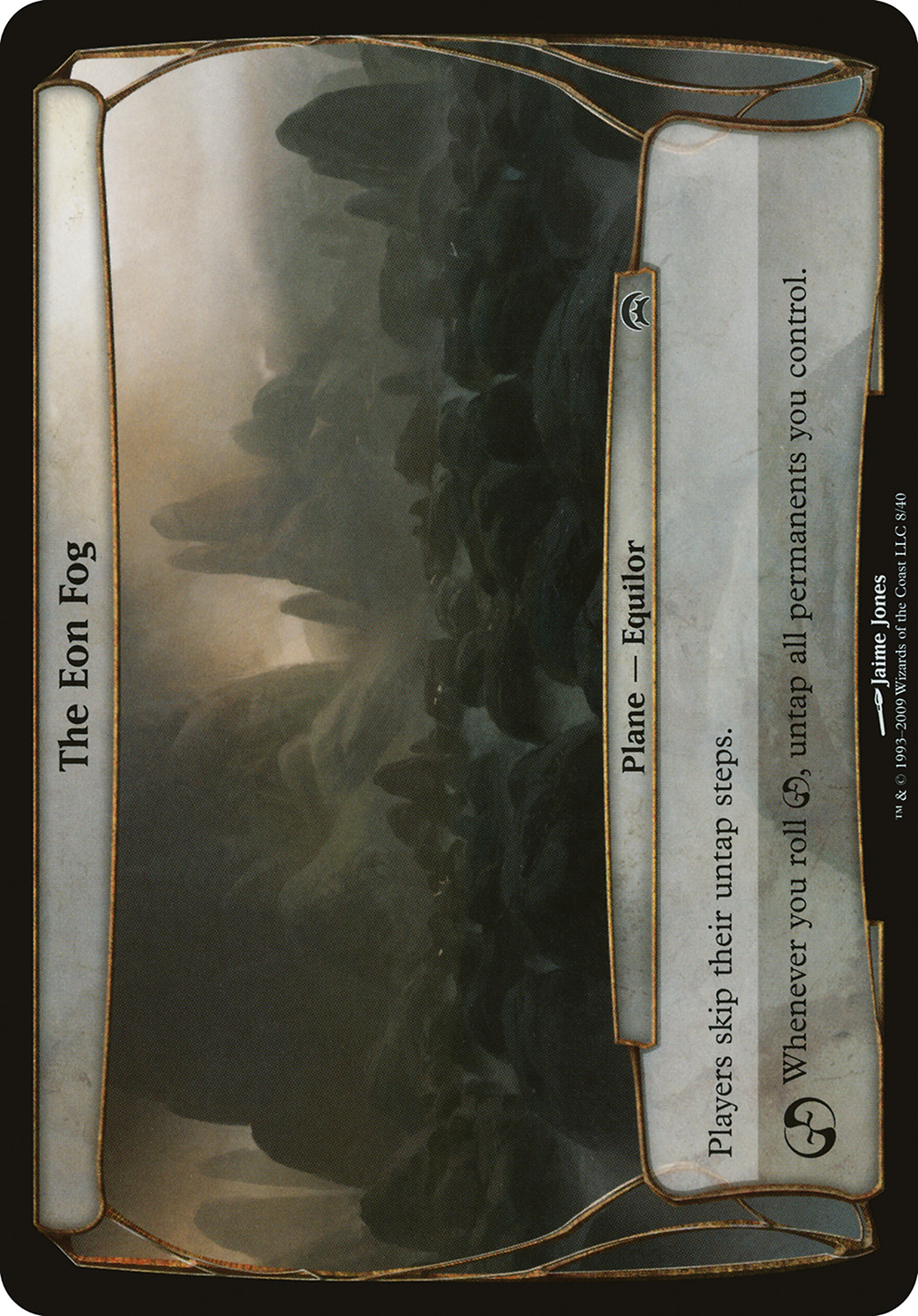 Image of The Eon Fog (Planechase) (OVER-) - Planechase Planes