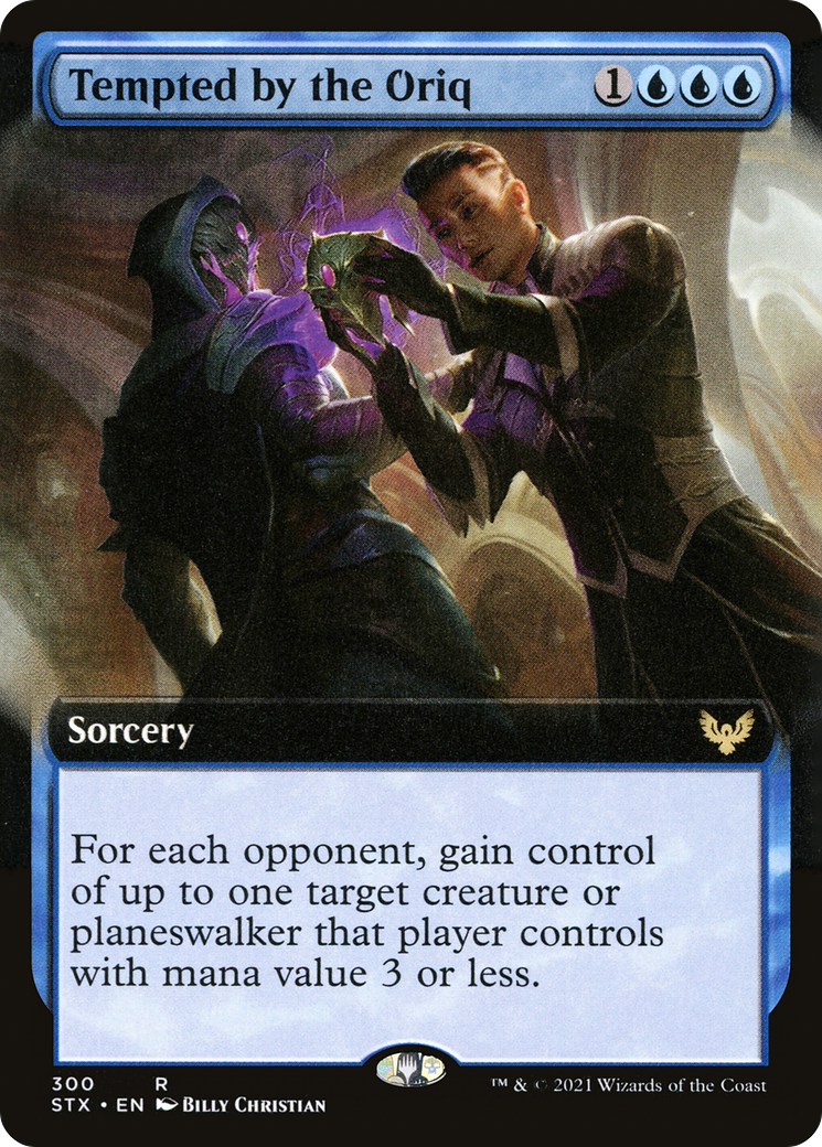 Image of Tempted by the Oriq (Extended Art) (STX-300) - Strixhaven: School of Mages: (Extended Art) Foil