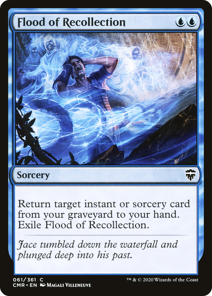 Image of Flood of Recollection (CMR-061) - Commander Legends