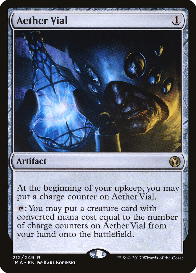 Image of Aether Vial (IMA-212) - Iconic Masters