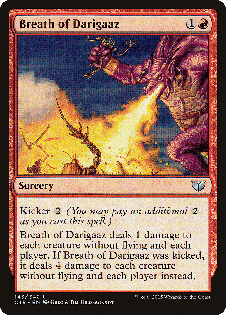 Image of Breath of Darigaaz (C15-143) - Commander 2015