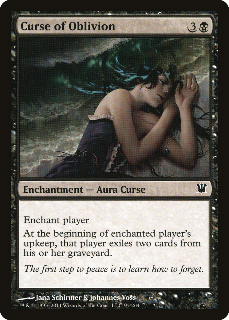 Image of Curse of Oblivion (ISD-095) - Innistrad Foil