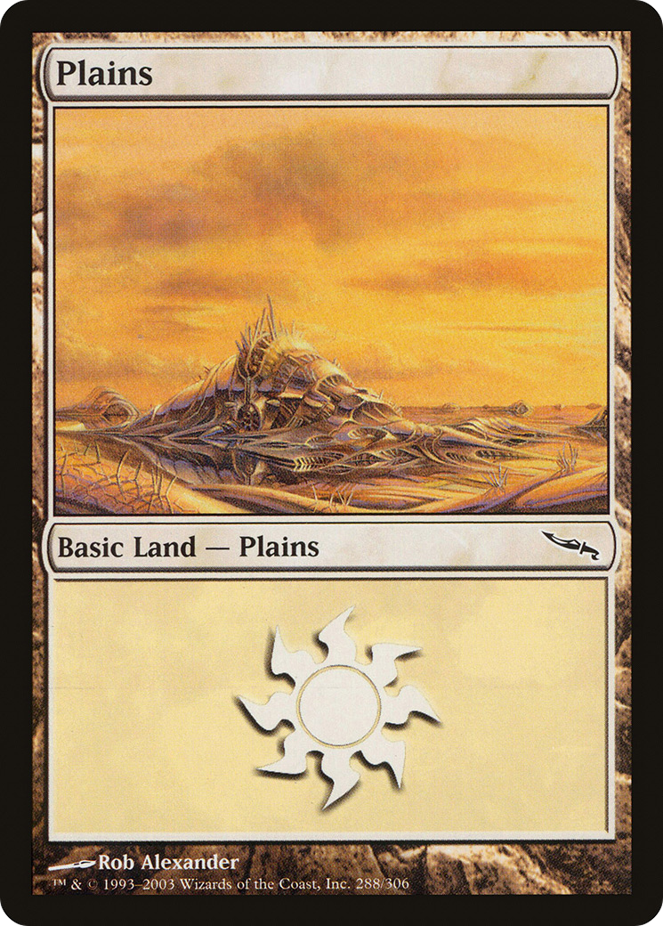 Image of Plains (288) (MRD-288) - Mirrodin