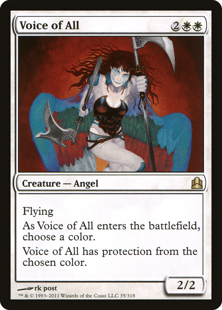 Image of Voice of All (CMD-035) - Commander 2011