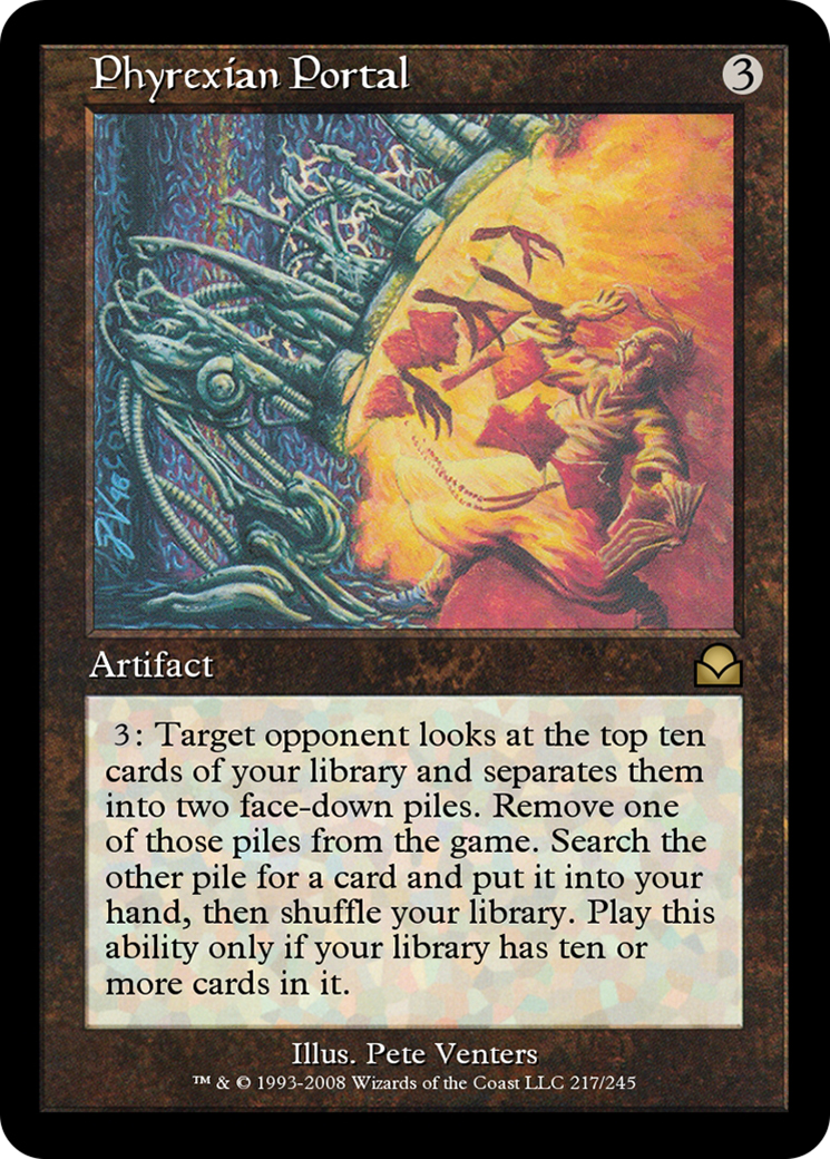 Image of Phyrexian Portal (ME2-217) - Masters Edition II