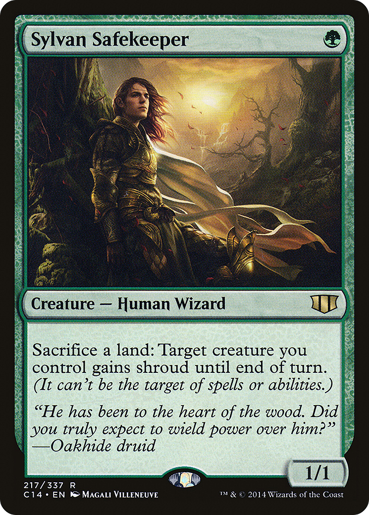 Image of Sylvan Safekeeper (C14-217) - Commander 2014