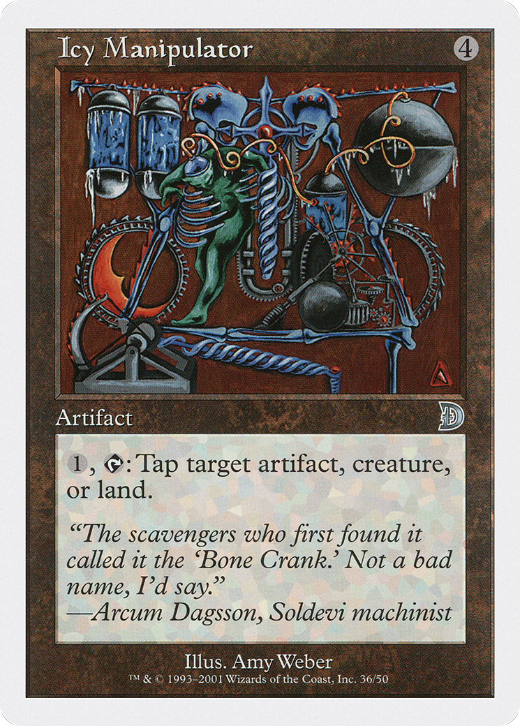 Image of Icy Manipulator (DKM-036) - Deckmasters Foil