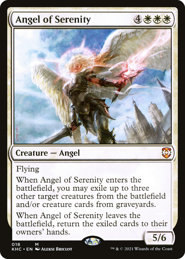 Image of Angel of Serenity (KHC-018) - Kaldheim Commander