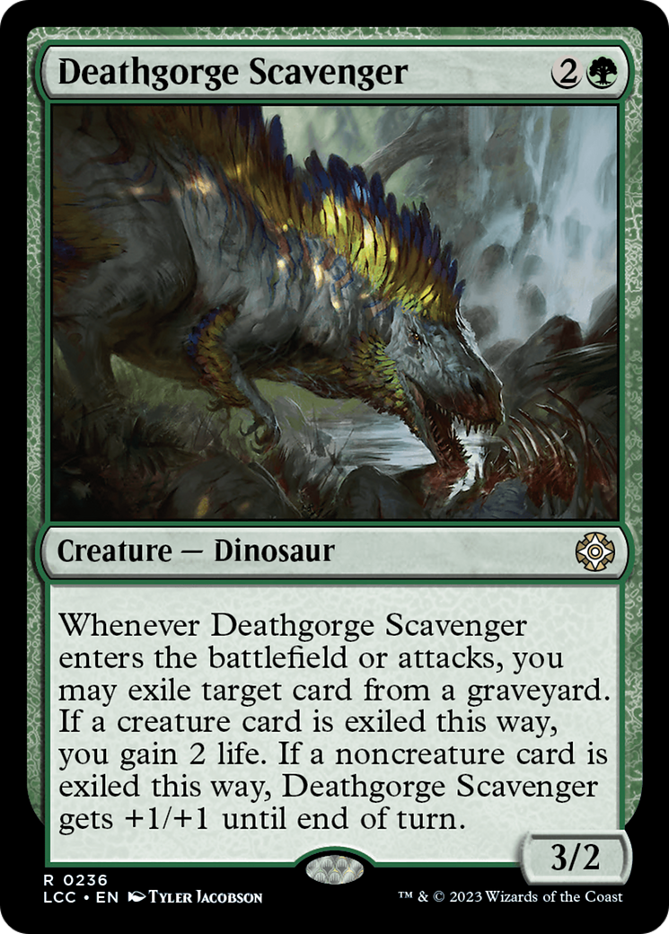 Image of Deathgorge Scavenger (LCC-236) - The Lost Caverns of Ixalan Commander