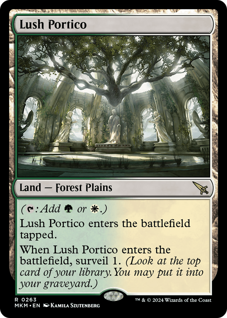Image of Lush Portico (MKM-263) - Murders at Karlov Manor Foil