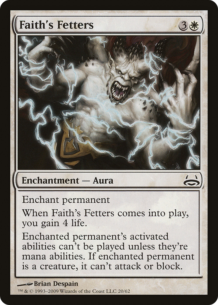 Image of Faith's Fetters (DDC-020) - Duel Decks: Divine vs. Demonic
