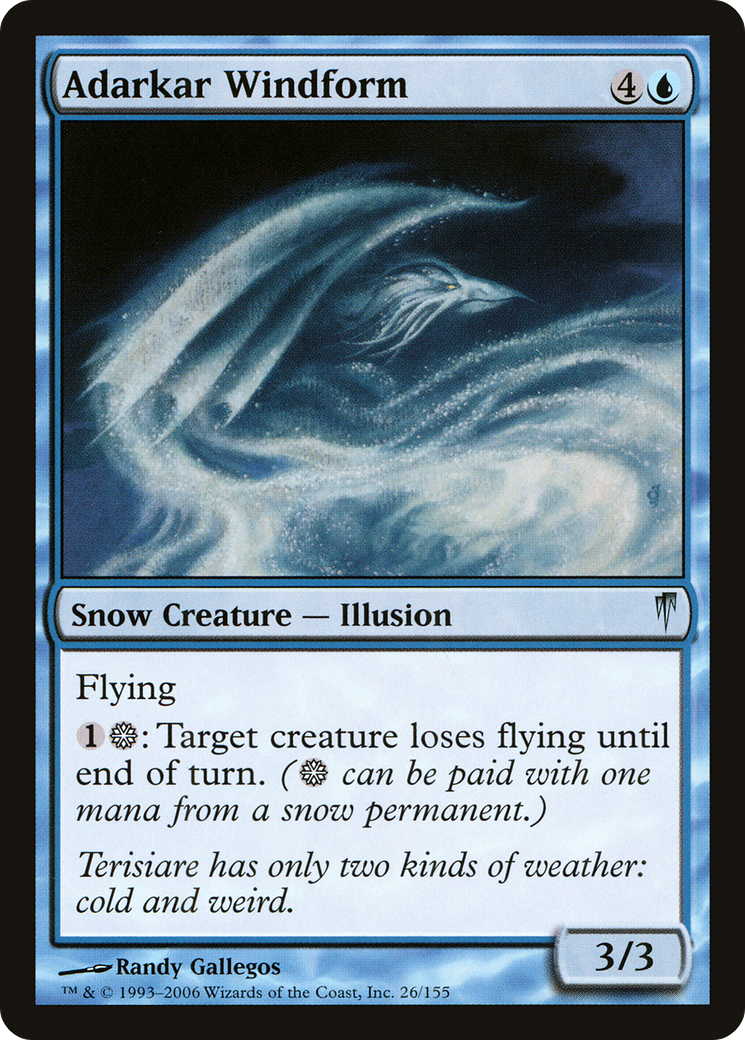 Image of Adarkar Windform (CSP-026) - Coldsnap Foil