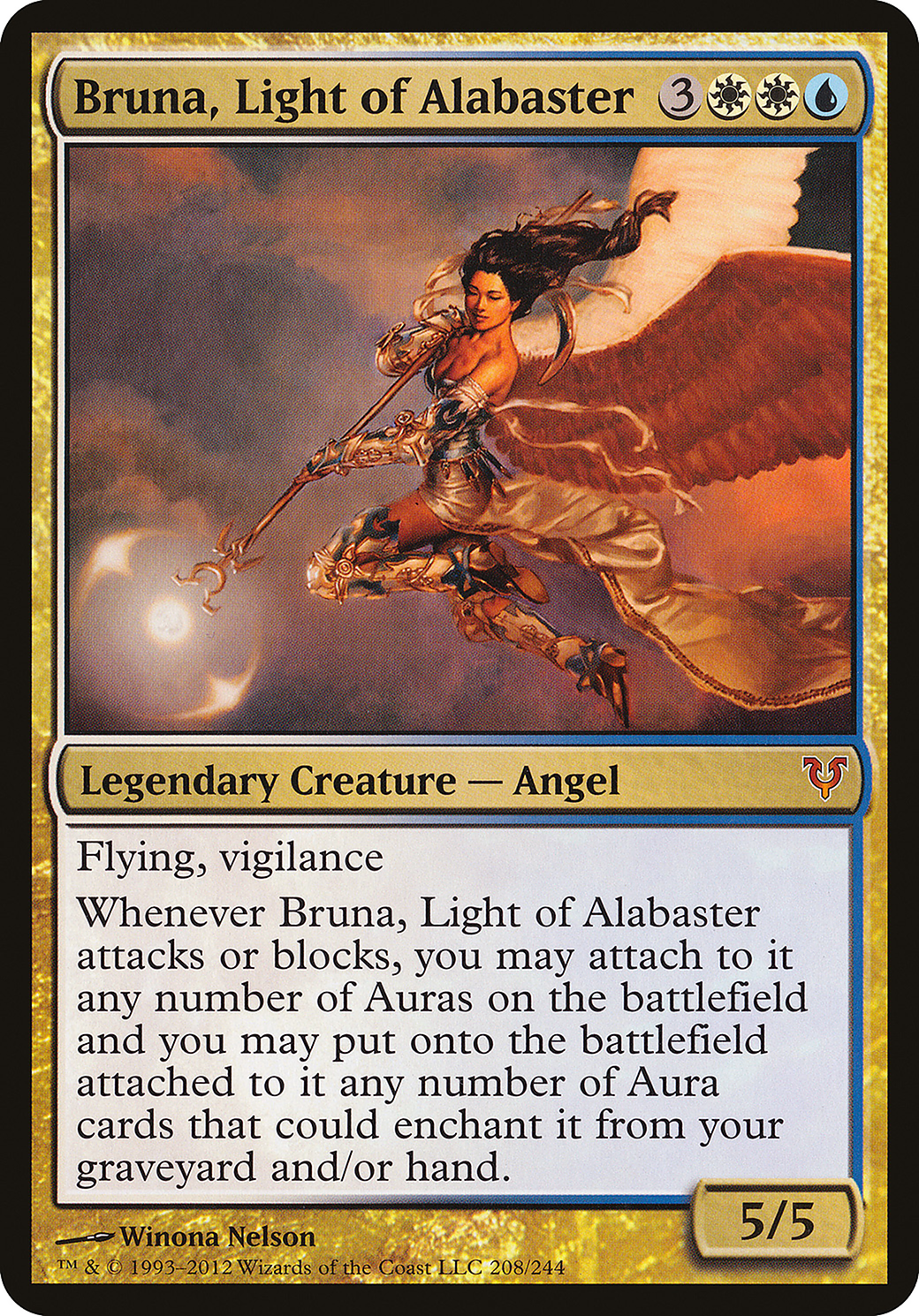 Image of Bruna, Light of Alabaster (PHEL-208) - Open the Helvault