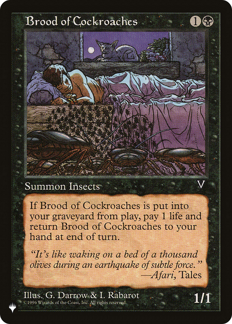 Image of Brood of Cockroaches (LIST-VIS-53) - The List