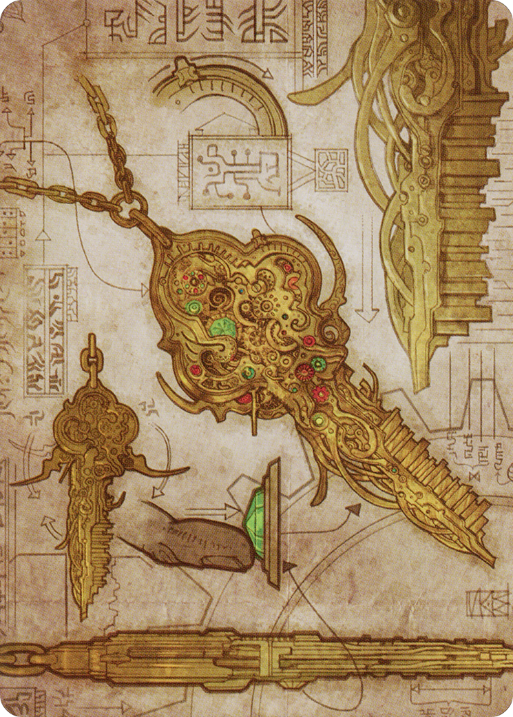 Image of Key to the City // Key to the City (ABRO-065) - The Brothers' War Art Series (Borderless) Foil