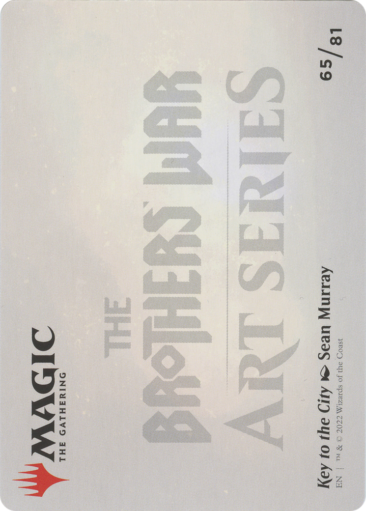 Image of Key to the City // Key to the City (ABRO-065) - The Brothers' War Art Series (Borderless)