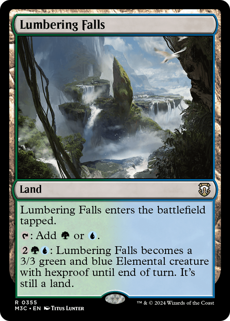 Image of Lumbering Falls (M3C-355) - Modern Horizons 3 Commander
