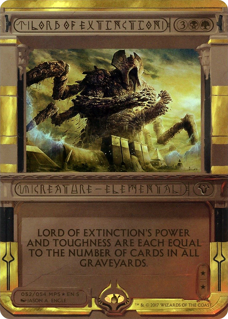 Image of Lord of Extinction (MPS2-052) - Amonkhet Invocations (Borderless) Foil