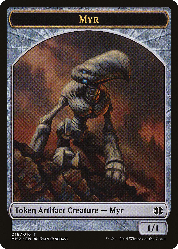 Image of Myr Token (MM2-016) - Modern Masters 2015 Tokens