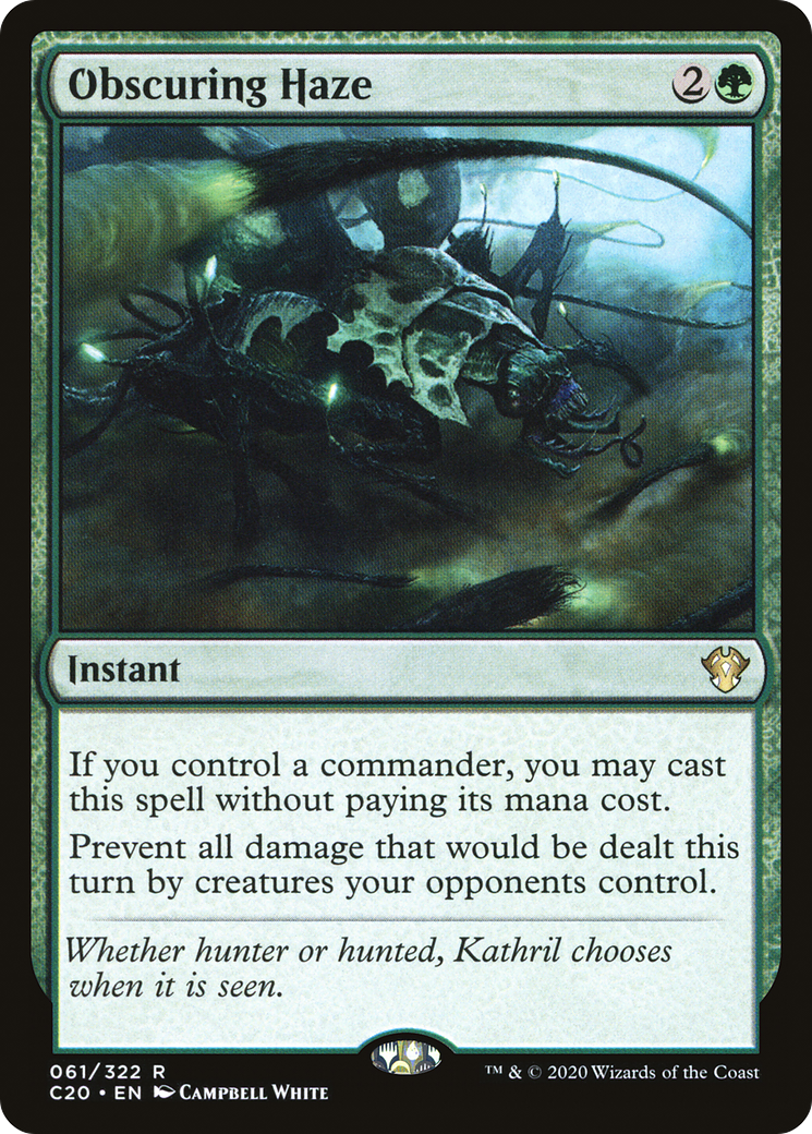 Image of Obscuring Haze (C20-061) - Commander 2020