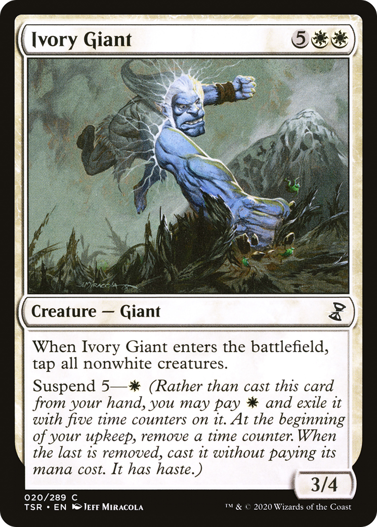 Image of Ivory Giant (TSR-020) - Time Spiral Remastered Foil