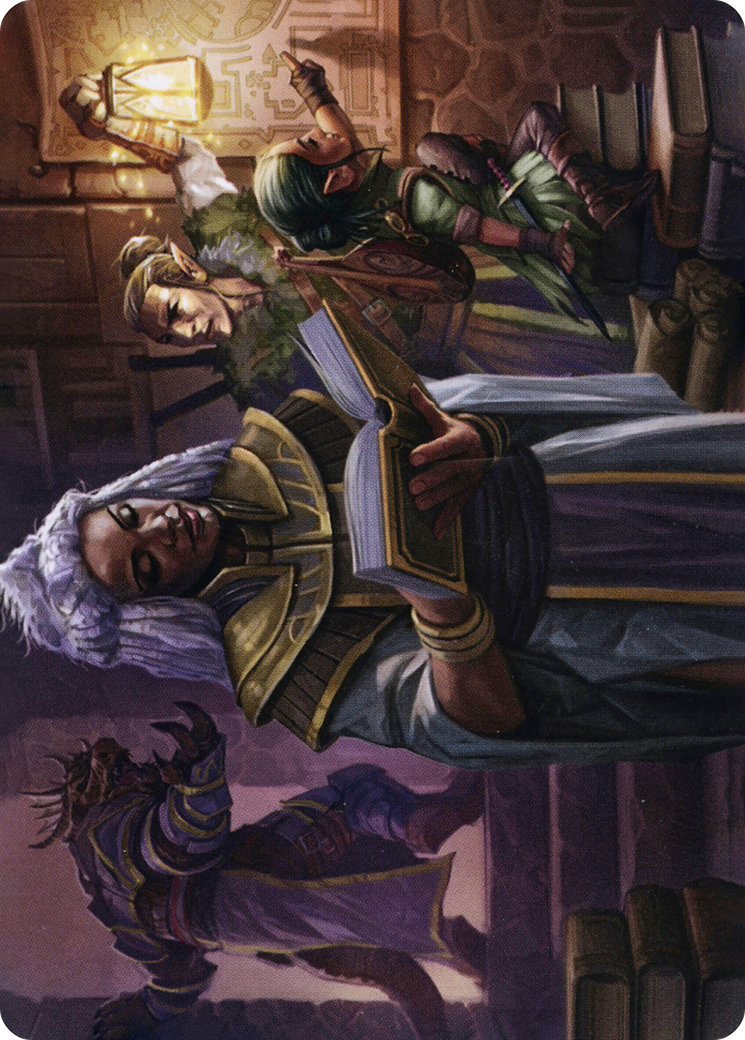 Image of You Find the Villains' Lair // You Find the Villains' Lair (AAFR-040) - Adventures in the Forgotten Realms Art Series (Borderless) Foil