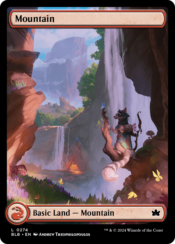 Image of Mountain (0274) (BLB-274) - Bloomburrow