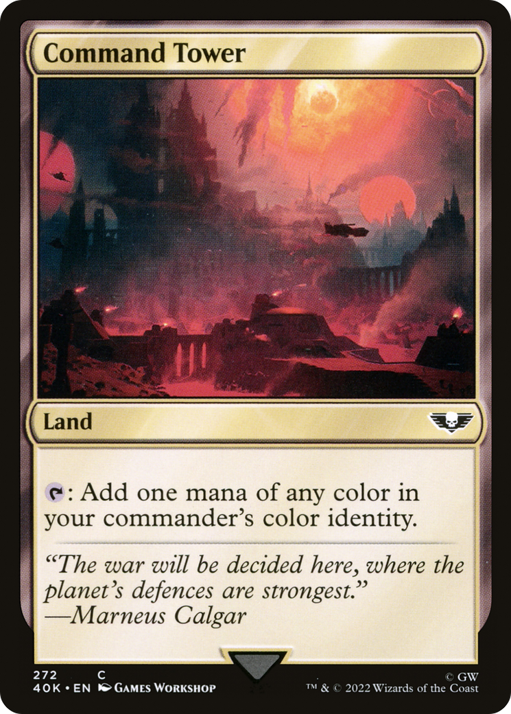 Image of Command Tower (272) (40K-272) - Warhammer 40,000 Commander
