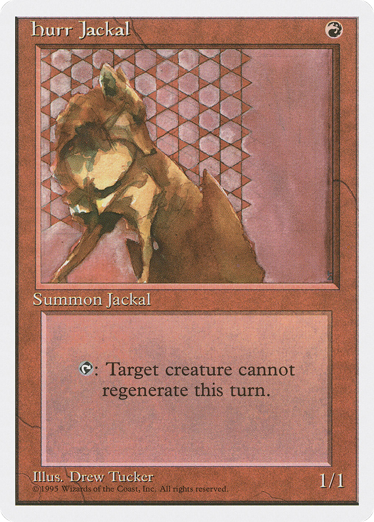 Image of Hurr Jackal (4ED-) - Fourth Edition