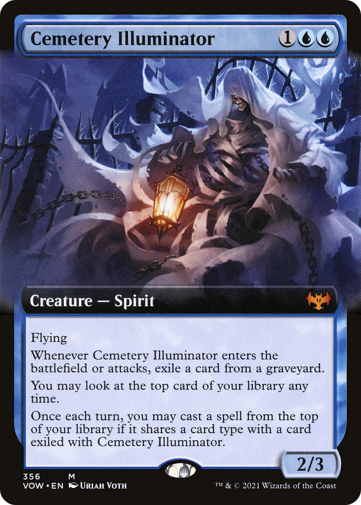 Image of Cemetery Illuminator (Extended Art) (VOW-356) - Innistrad: Crimson Vow: (Extended Art)